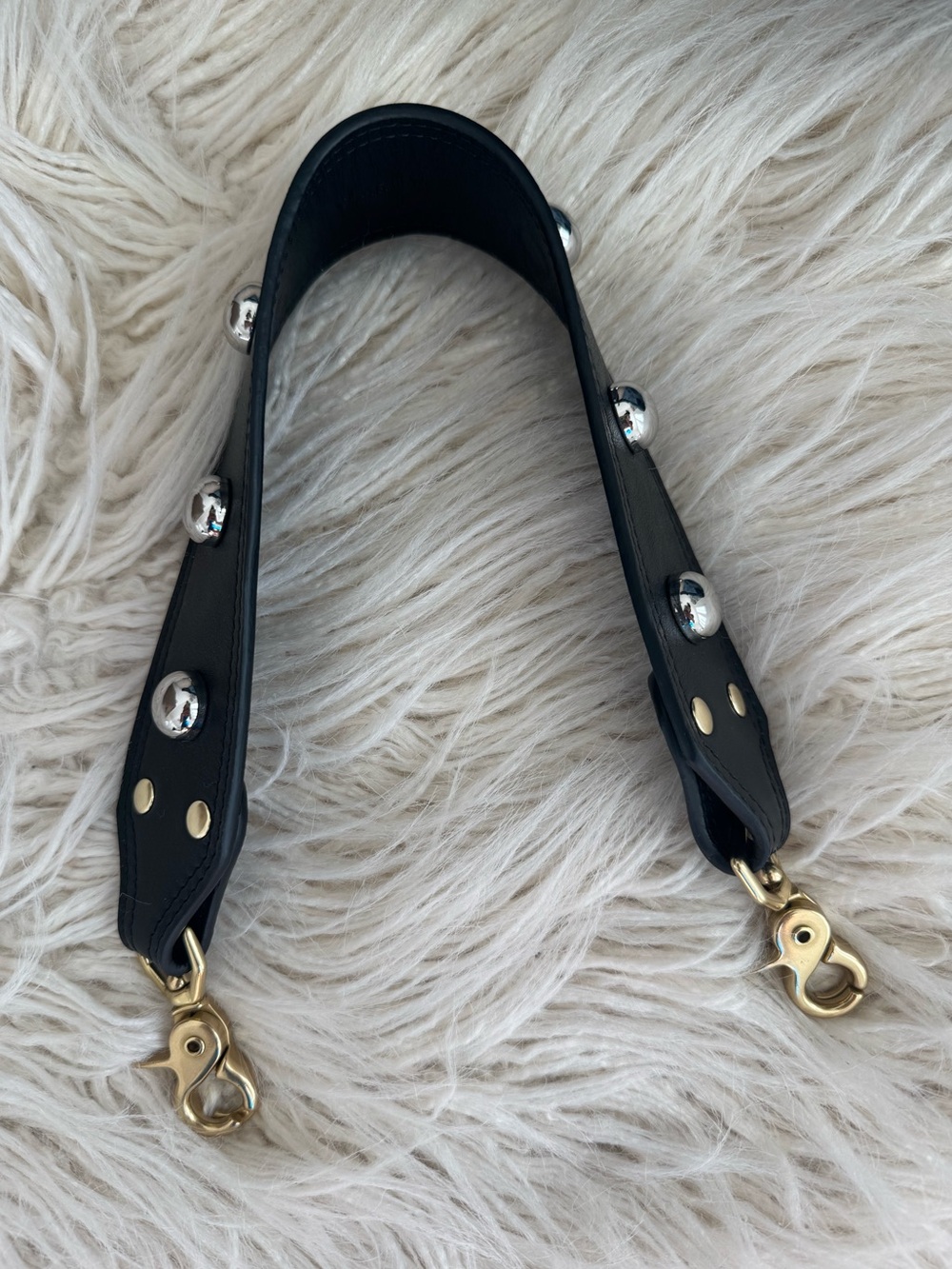 NWOT Clare V Studded Shoulder Strap - Picture 4 of 8